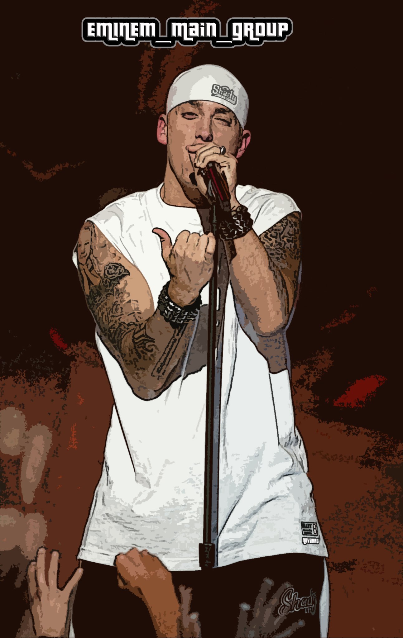 Eminem - аватарка группы vk.com/eminem_main_group